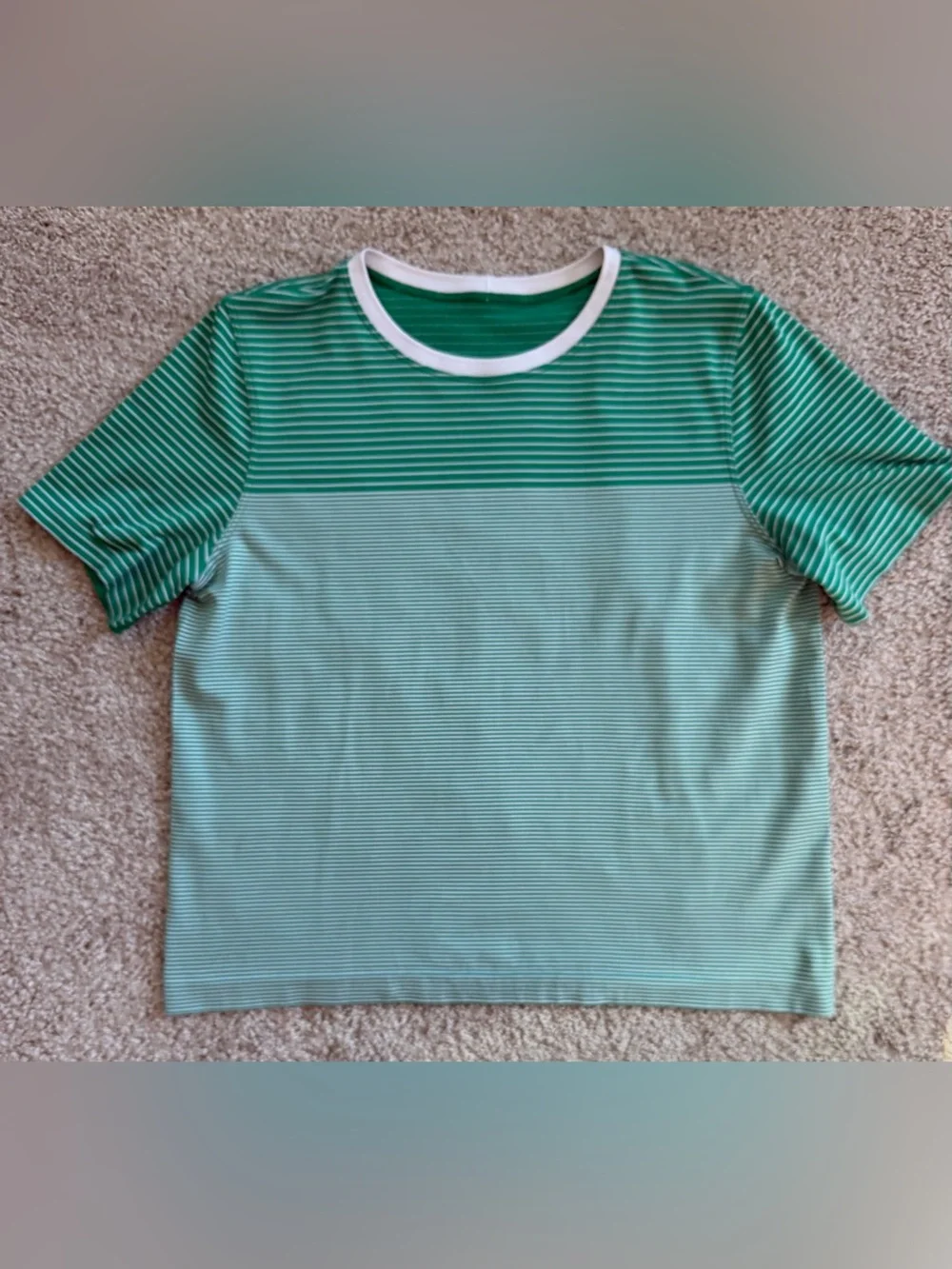 Lululemon Women's seamless classic fit mariner tee. Size Large.